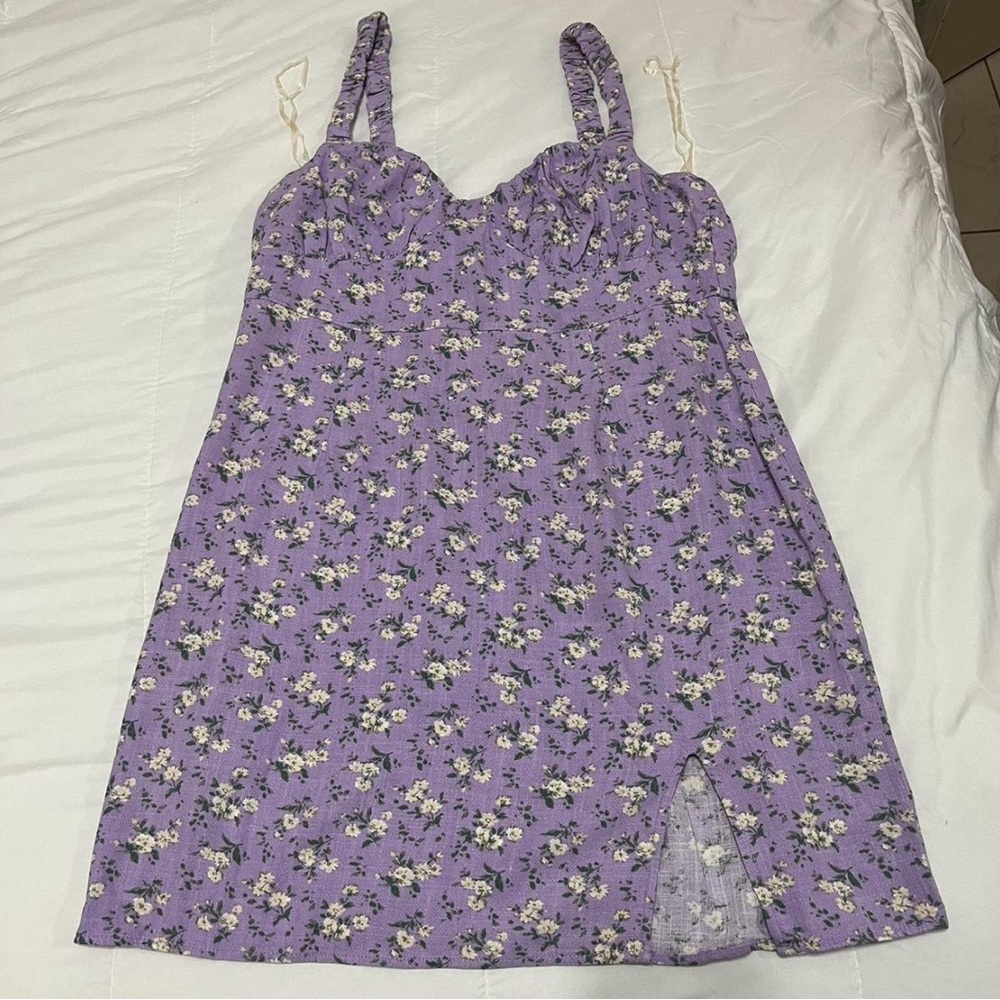 Aeropostale Lavender Floral Dress